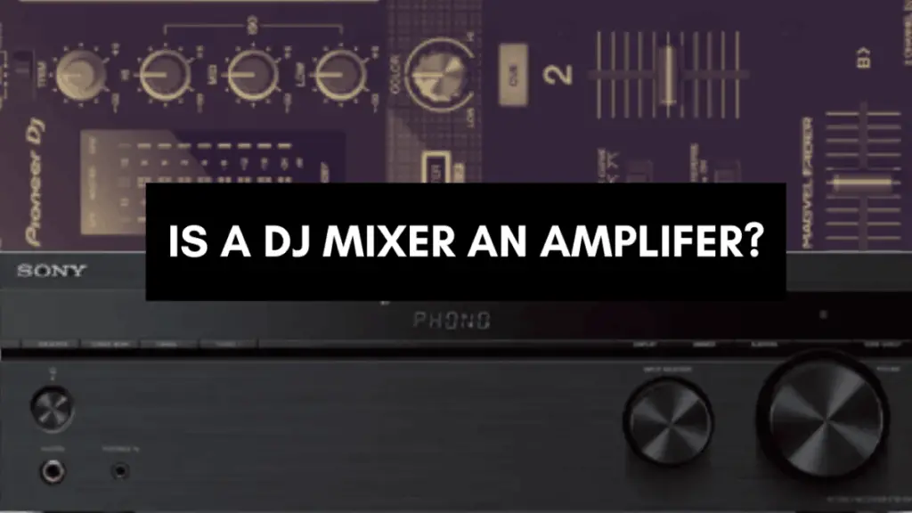 Is a DJ mixer and amp