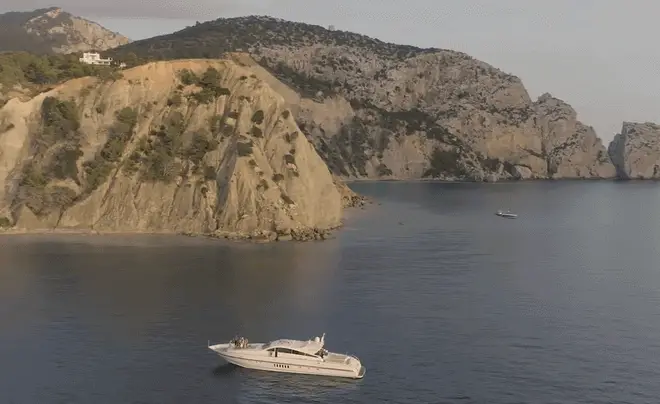 don diablo djing in Ibiza on a boat in the sea