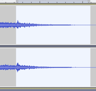 Fade out of DJ mix in Audacity